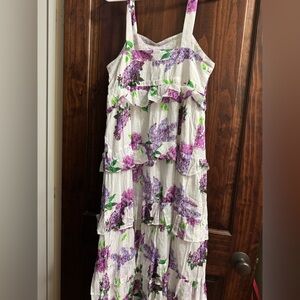 Ro’s Garden Ethel Tiered Floral Dress